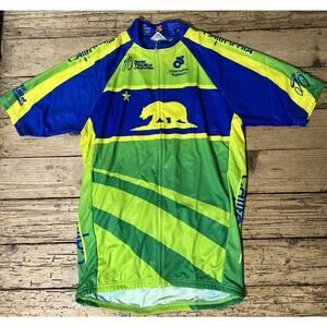 Sport ATOC 15 Sprint Men’s Size M Multicolored Cycling Jersey - NWT